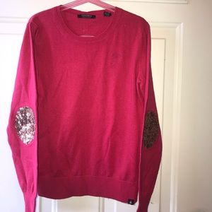 Scotch R’Belle girls fuschia sweater with sequins